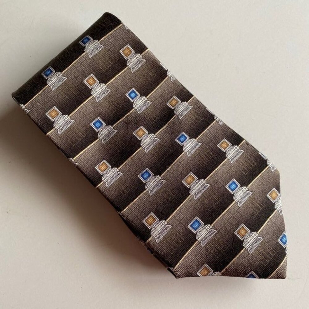 Vintage Personal Computer Y2K themed tie